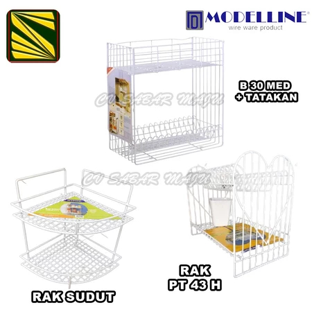 Jual Modeline Rak Kamar Mandi Modeline / Rak shampo & Rak Sudut ...