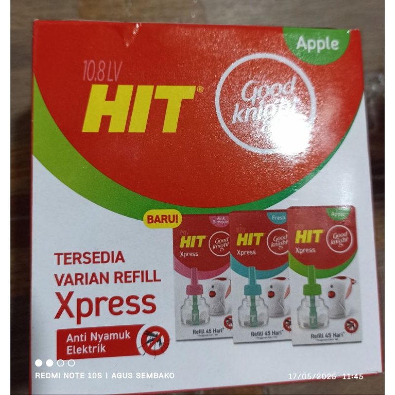 Jual hit non stop refill gratis alatnya tinggal colok anti nyamuk ...