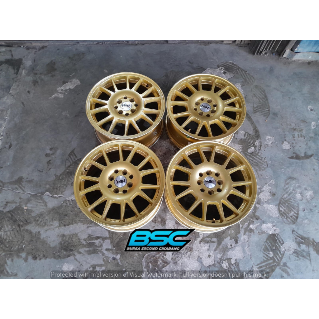 Jual Velg Racing Second R16 HSR Fe02 Pcd 4x100 4x114 Ring 16 Buat ...
