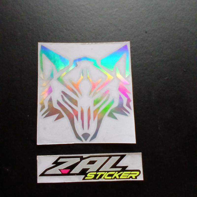Jual sticker cutting fox serigala sticker wolf serigala | Shopee Indonesia
