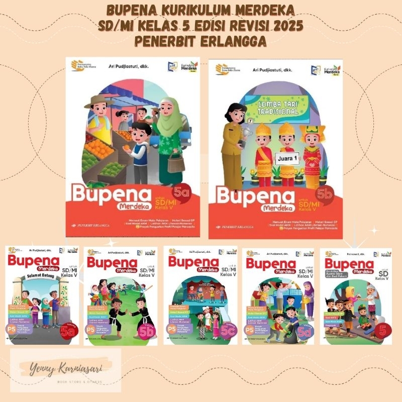 Jual Bupena kelas 5 SD Kurikulum Merdeka 5A 5B 5C 5D | Shopee Indonesia