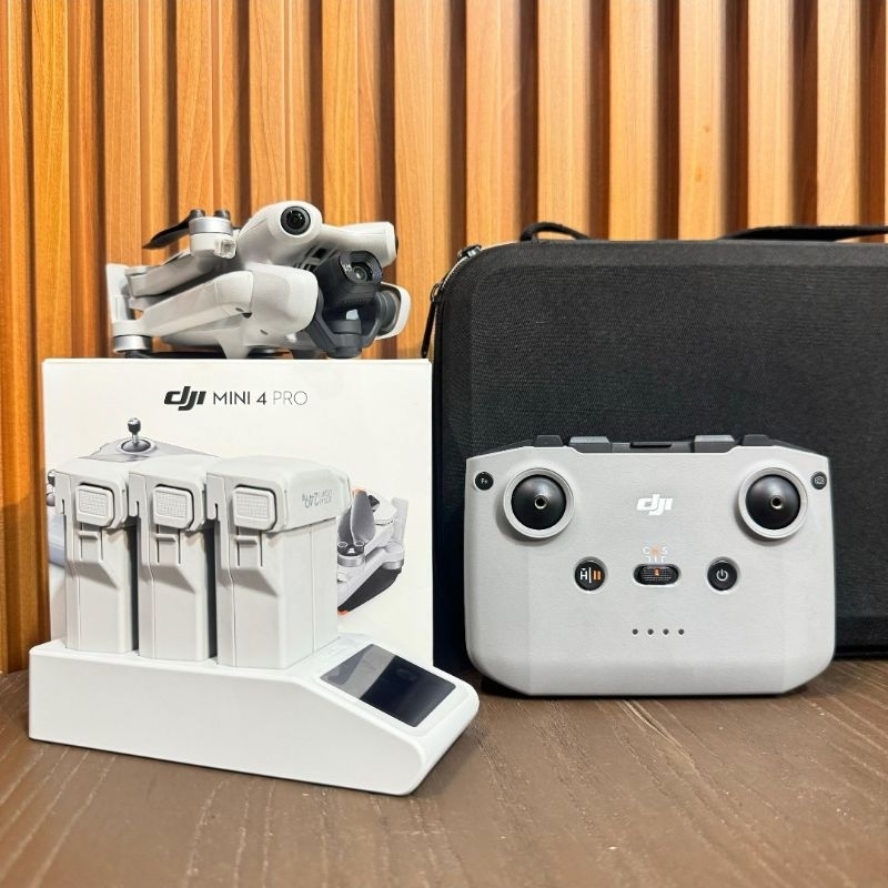 Jual DJI Mini 4 Pro RCN2 Combo 3 Battery Secondhand Free tas handbag ...