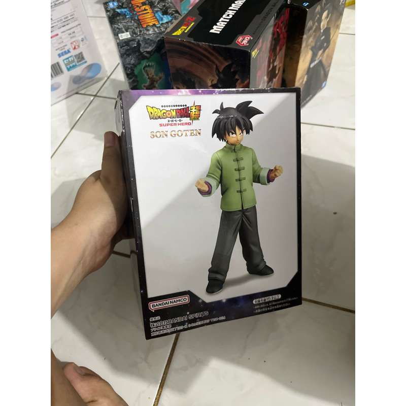 Figura Son Goten Dragon Ball Super Super Hero DXF 14 cms