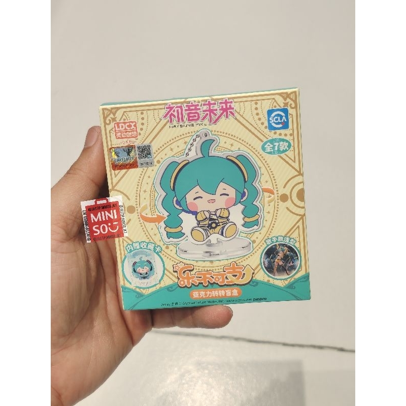 Jual MINISO x HATSUNE MIKU 🆕 Blind Box Gantungan Hiasan Tas