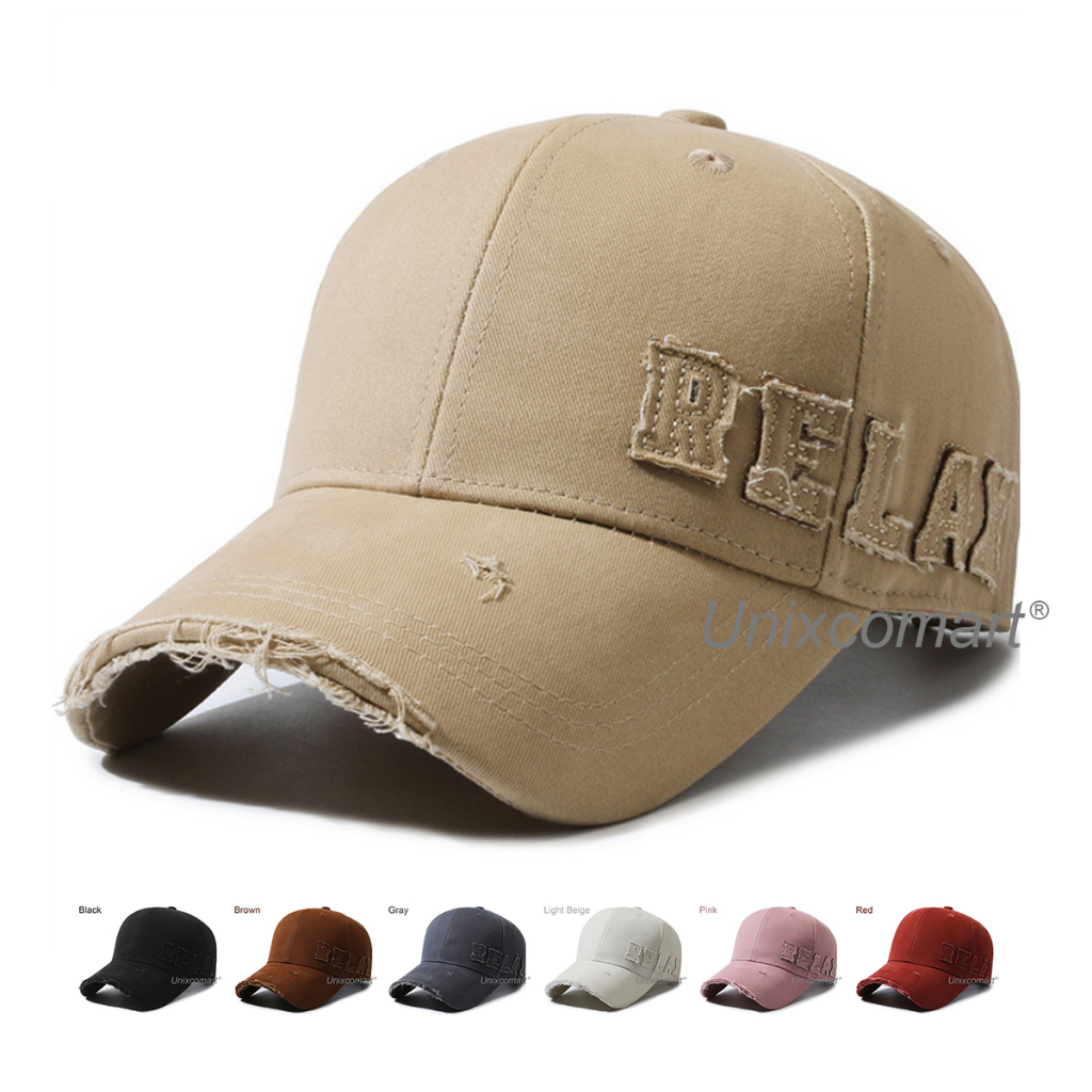 Jual Unixcomart Topi Baseball RELEX Hat Cap Casual Dewasa Distro ...