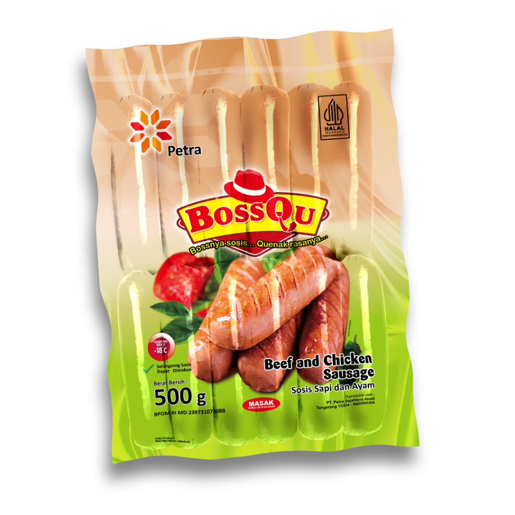 Jual BOSSQU Sosis Sapi Original Mini 500 Gram - Isi 13 pcs | Shopee ...