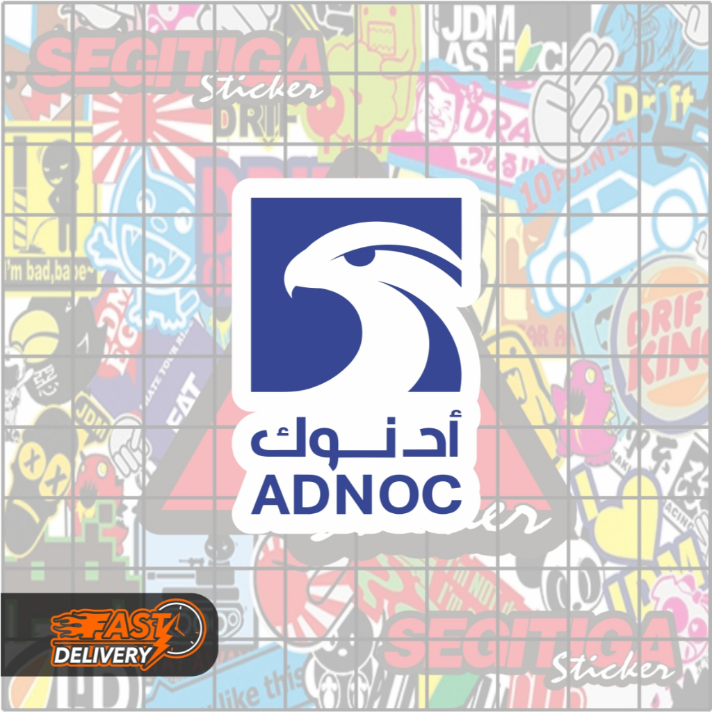 Jual Sticker Adnoc Oil Ukuran 3.5 x 5 Cm | Shopee Indonesia