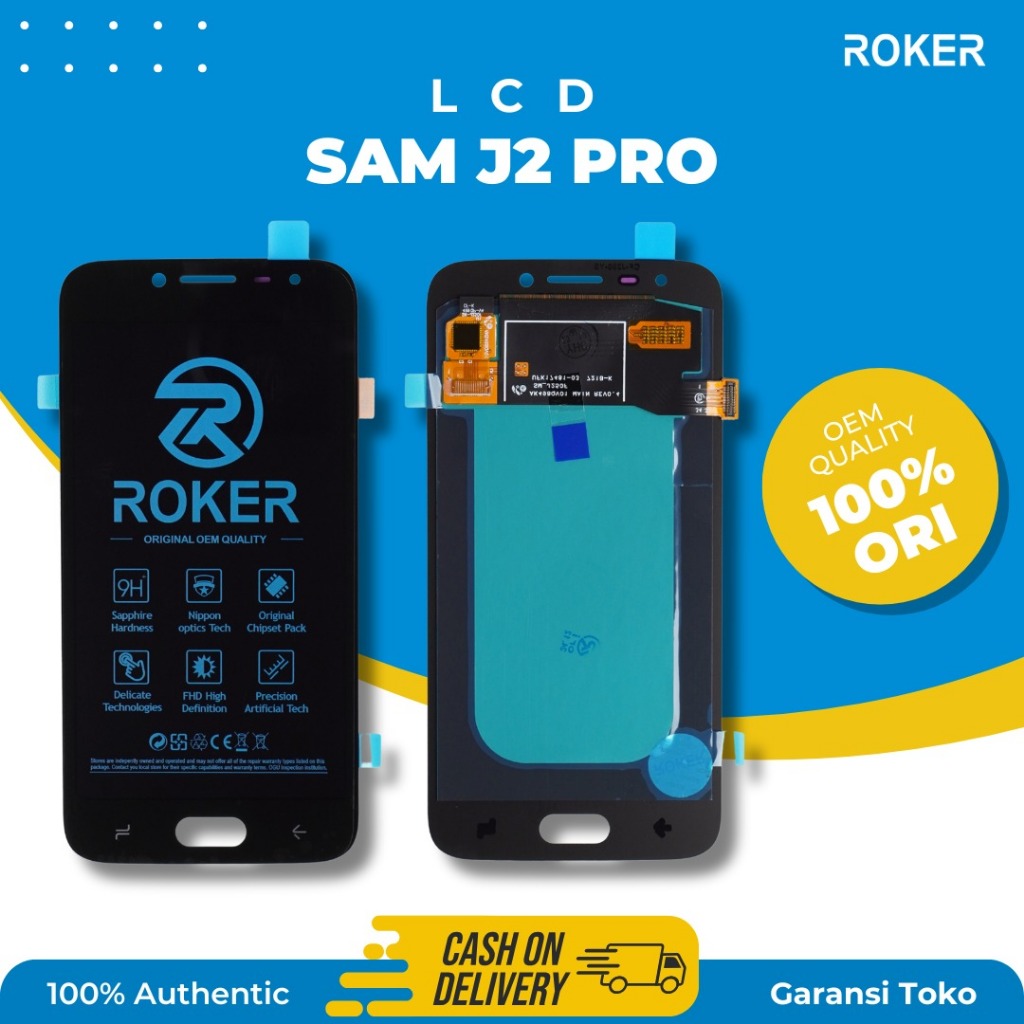 Jual ROKER LCD TOUCHSCREEN SAMSUNG J250/J2 PRO OLED FULLSET | Shopee ...