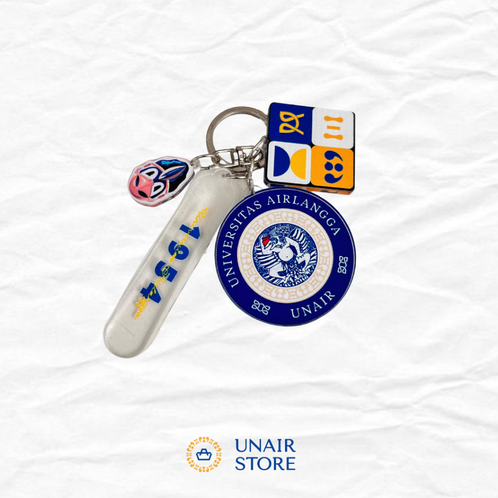Jual (BEST SELLER) Pop Up Keychain Universitas Airlangga | UNAIR Store ...