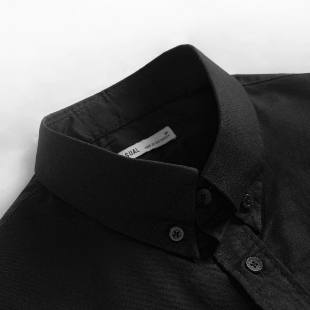 Kasual Kemeja Oxford Premium Katun 100% S-2XL