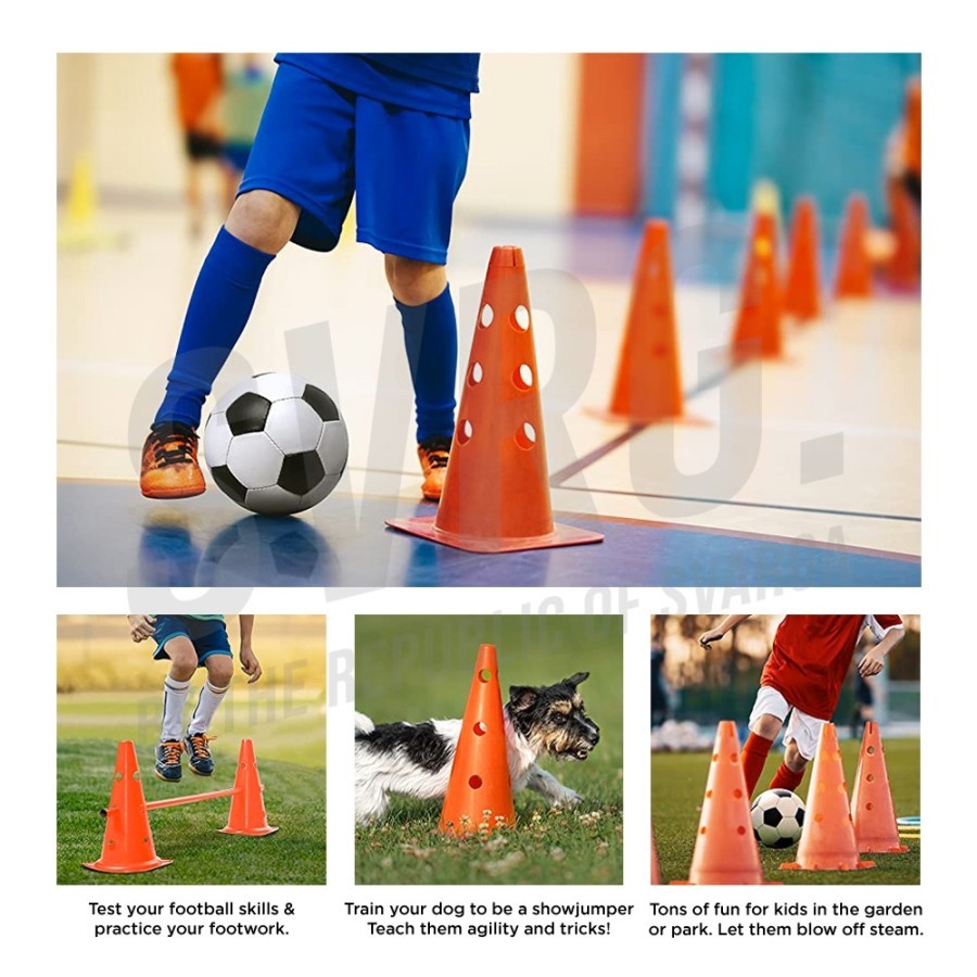 Jual SVRG Special Bundle Explosive Agility Kit - Agility Cone Hurdle ...
