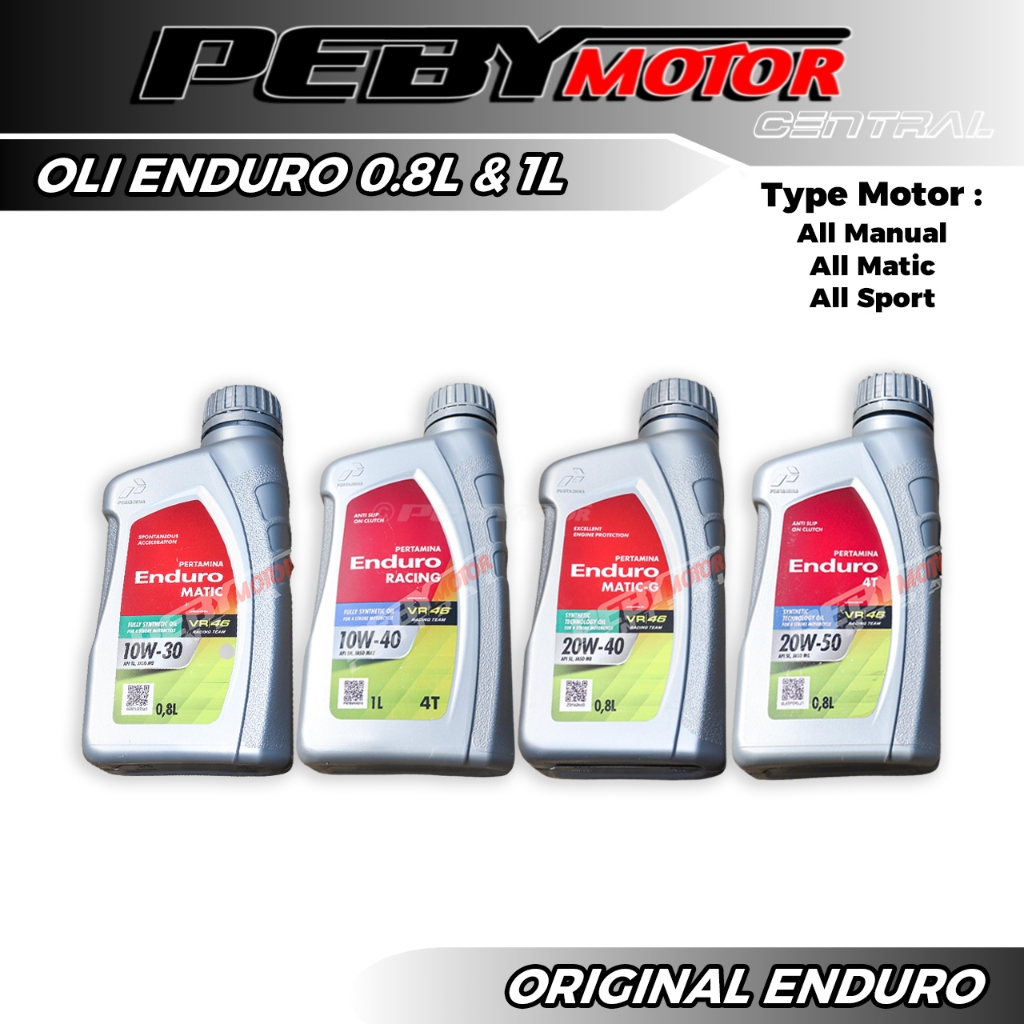 Jual Oli Enduro Matic Racing Matic G 4T 0.8 Dan 1 Liter ORIGINAL ...