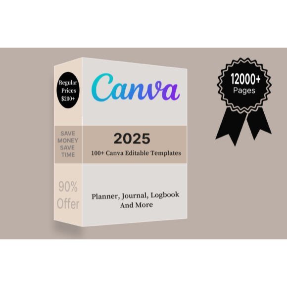 Jual Canva Design Template 2025 Termasuk Format PPT yang dapat diedit ...