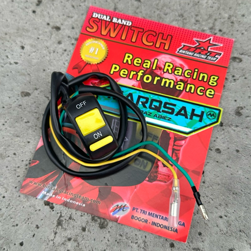 Jual saklar on off switch dual band universal semua motor BRT saklar ...