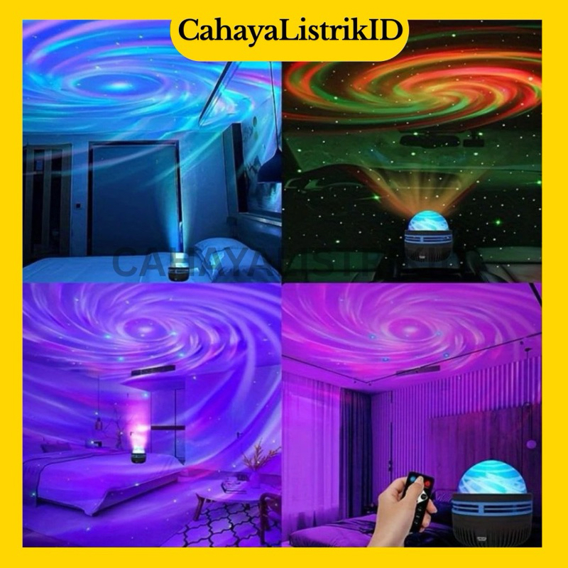 Jual LAMPU PROYEKTOR MINI LANGIT /MODEL TOPAN ANGIN/ GONTA GANTI WARNA ...