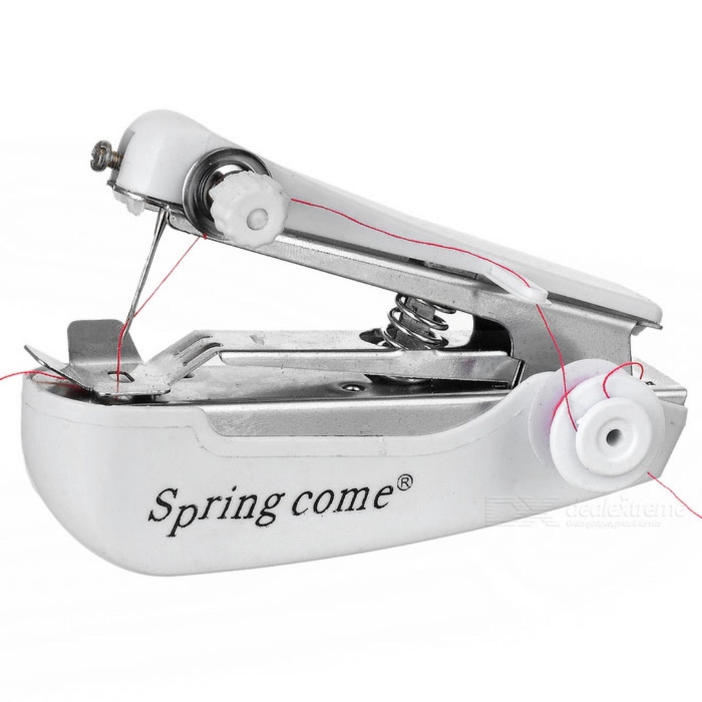 Jual Mesin Jahit Mini Portable / ALAT Jahit Tangan Manual / Spring Come ...