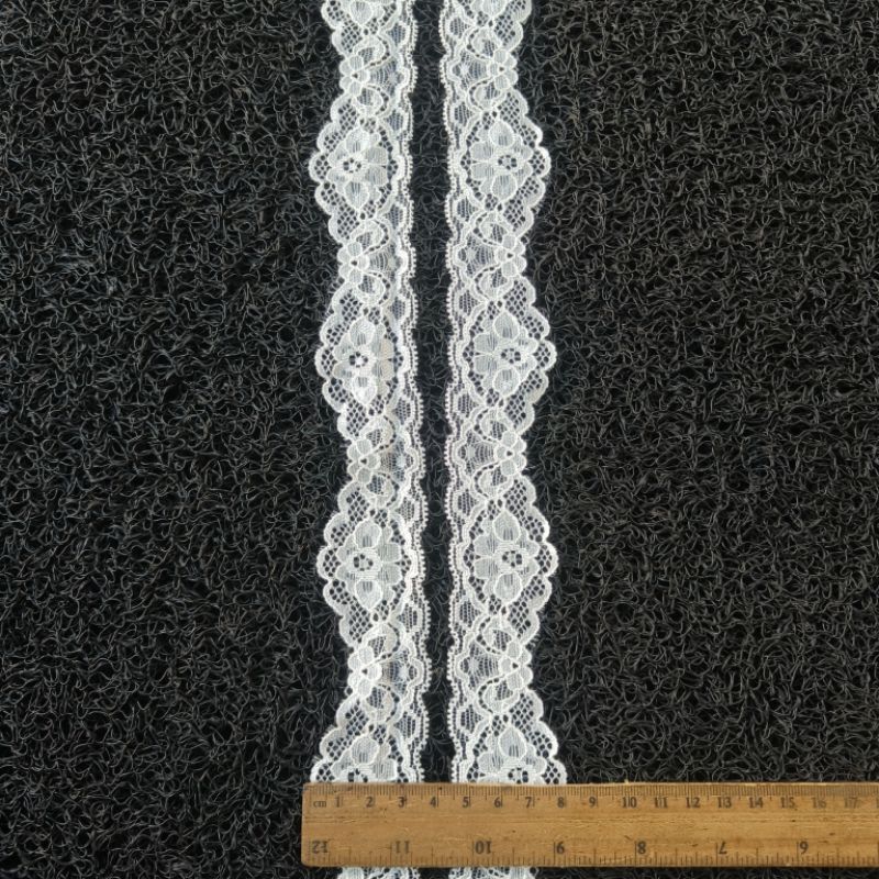 Jual Renda stretch, renda karet, renda street, renda elastis harga (per ...