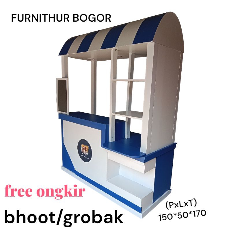 Jual grobak booth | Shopee Indonesia