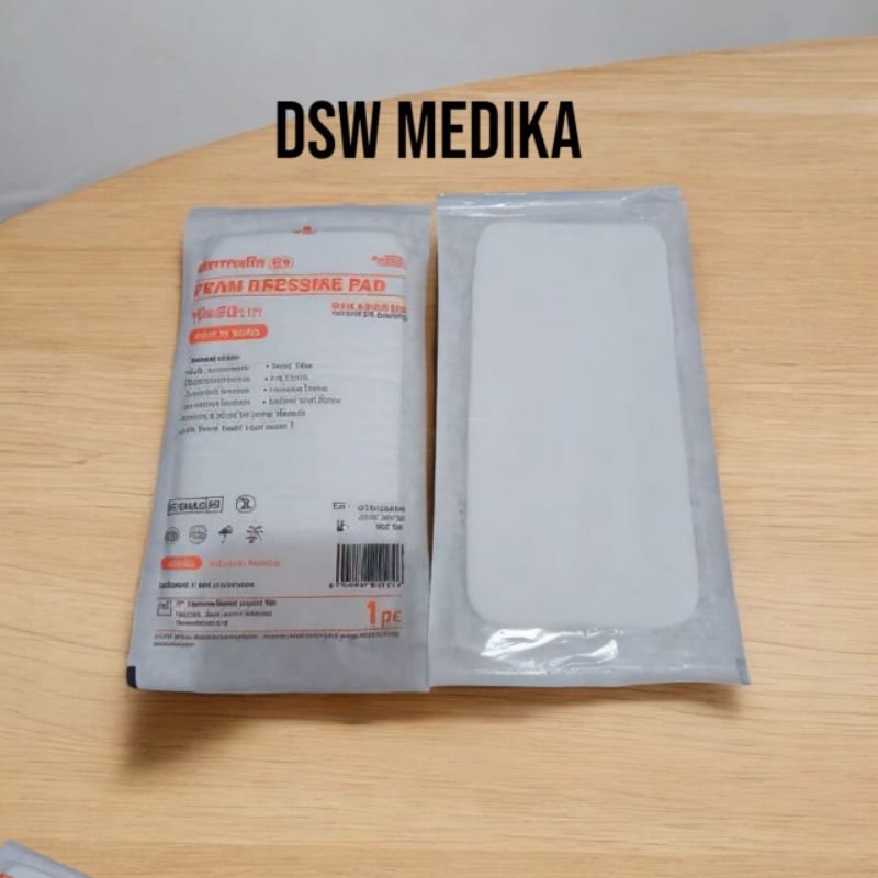 Jual DERMAFIX SS FOAM DRESSING PAD 10X20CM | Shopee Indonesia