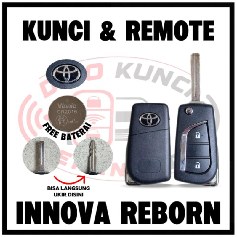 Jual Remote Innova Reborn Free baterai | Shopee Indonesia