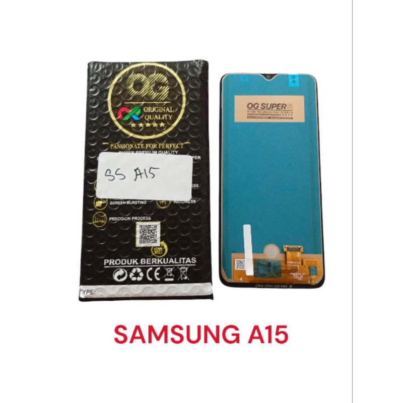 Jual LCD SAMSUNG A15 4G/A155/A15 5G/A156 OG SUPER FULLSET TOUCHSCREEN ...