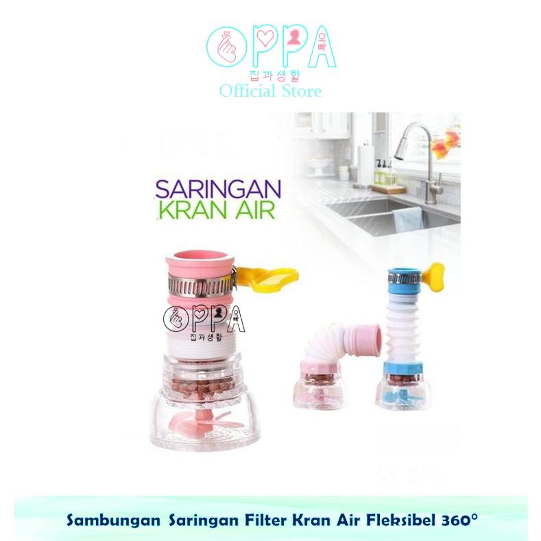 Jual OPPA - Sambungan Saringan Filter Kran Air Fleksibel 360 ...