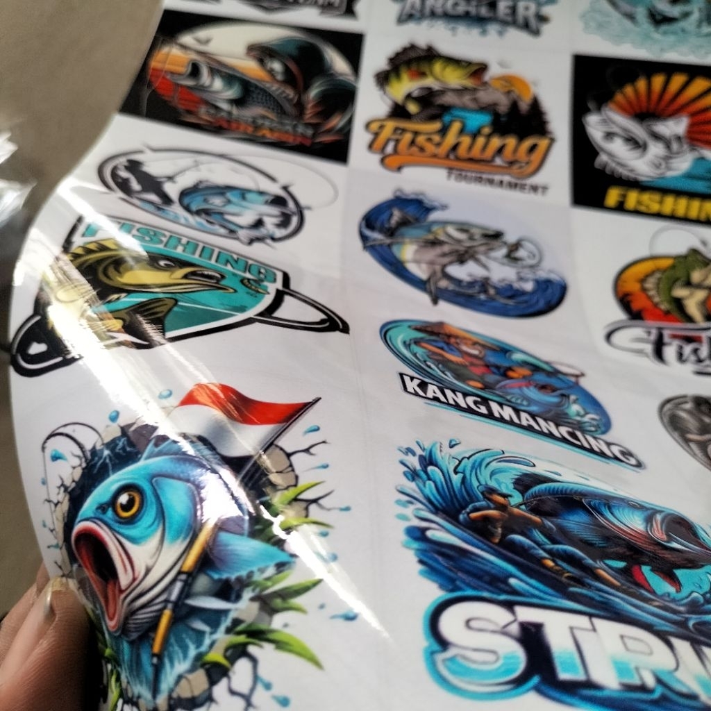 Jual STIKER LOGO MANCING MANIA / STIKER FISHING MANIA /STIKER PACK ...