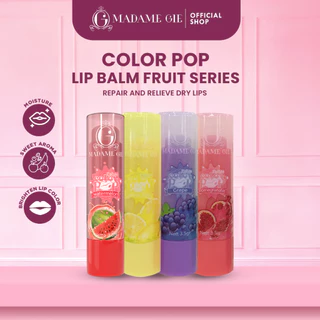Madame Gie Color Pop Lip Balm Fruity Series