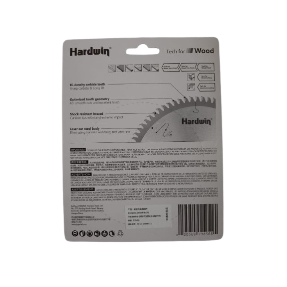 Jual HARDWIN - Mata Gergaji Potong Aluminum 4 Inch 40T - TCT Circular ...