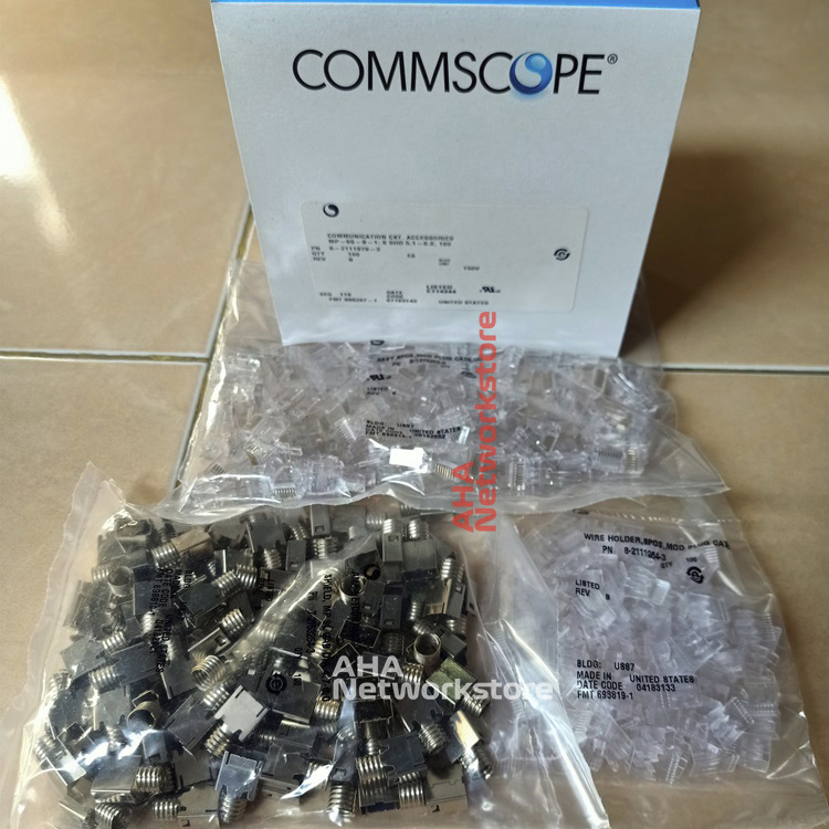 Jual Connector Cat6 Commscope Konektor UTP Cat6 Commscope 1375204-3 ...