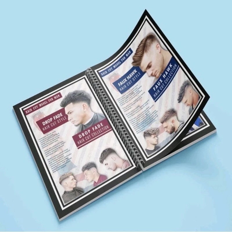Jual Buku Majalah Foto Model Rambut Katalog Hair Cut Model Gaya Rambut ...