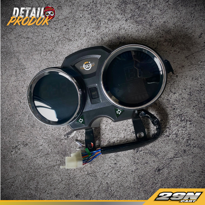 Jual SPEEDOMETER DIGITAL RX KING SPEEDO LED RXKING RXK FULL LED ...