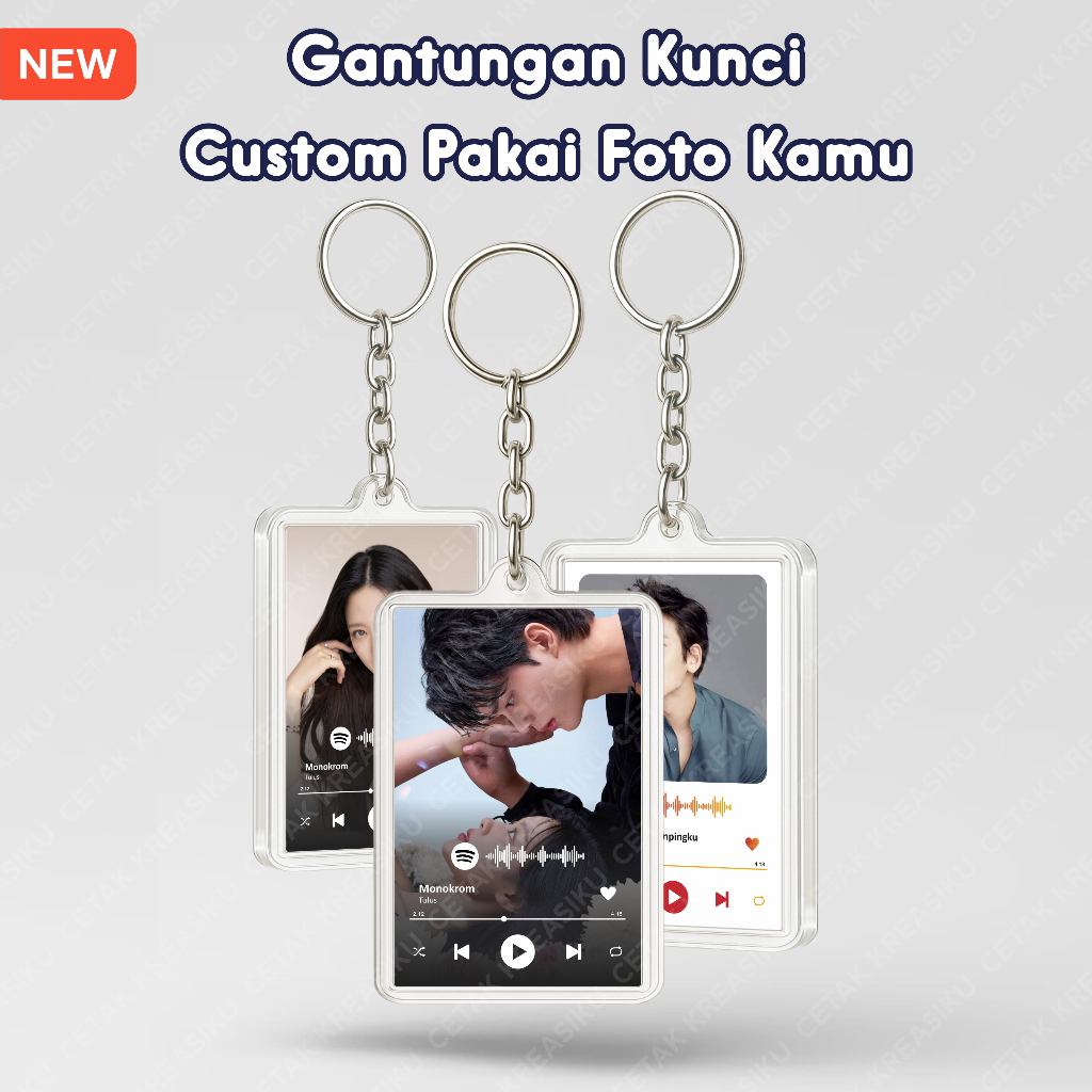 Jual Gantungan Kunci Custom Bahan Akrilik Cetak Dua Sisi | Ganci ...