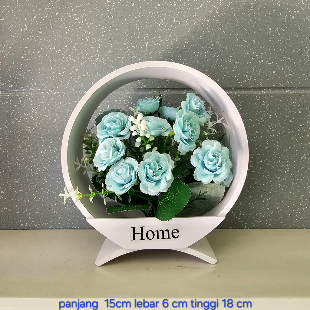 Jual Tanaman Hiasan Bunga MAWARMIX Mini Pot Ring TINGGI 18 CM LEBAR 6 ...