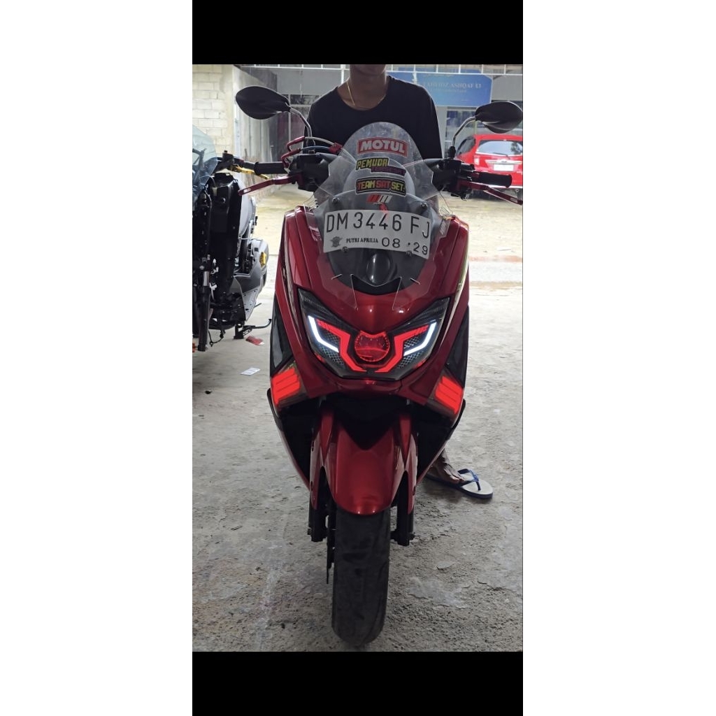 Jual Single Biled Nmax Old,Biled Nmax Lama,Konsep Kukemo Style | Shopee ...