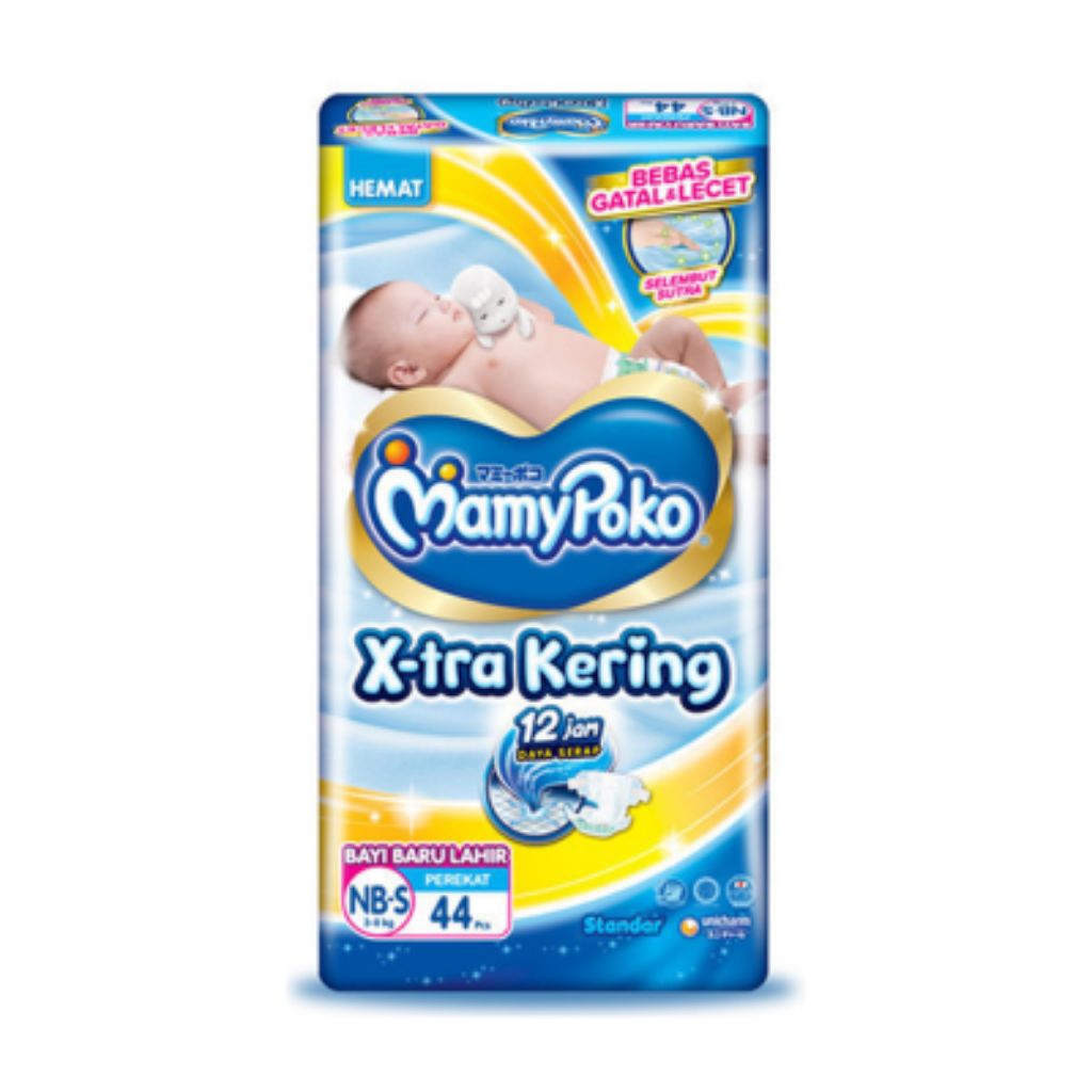 Jual mamypoko NBS44 popok bayi lembut murah hemat | Shopee Indonesia