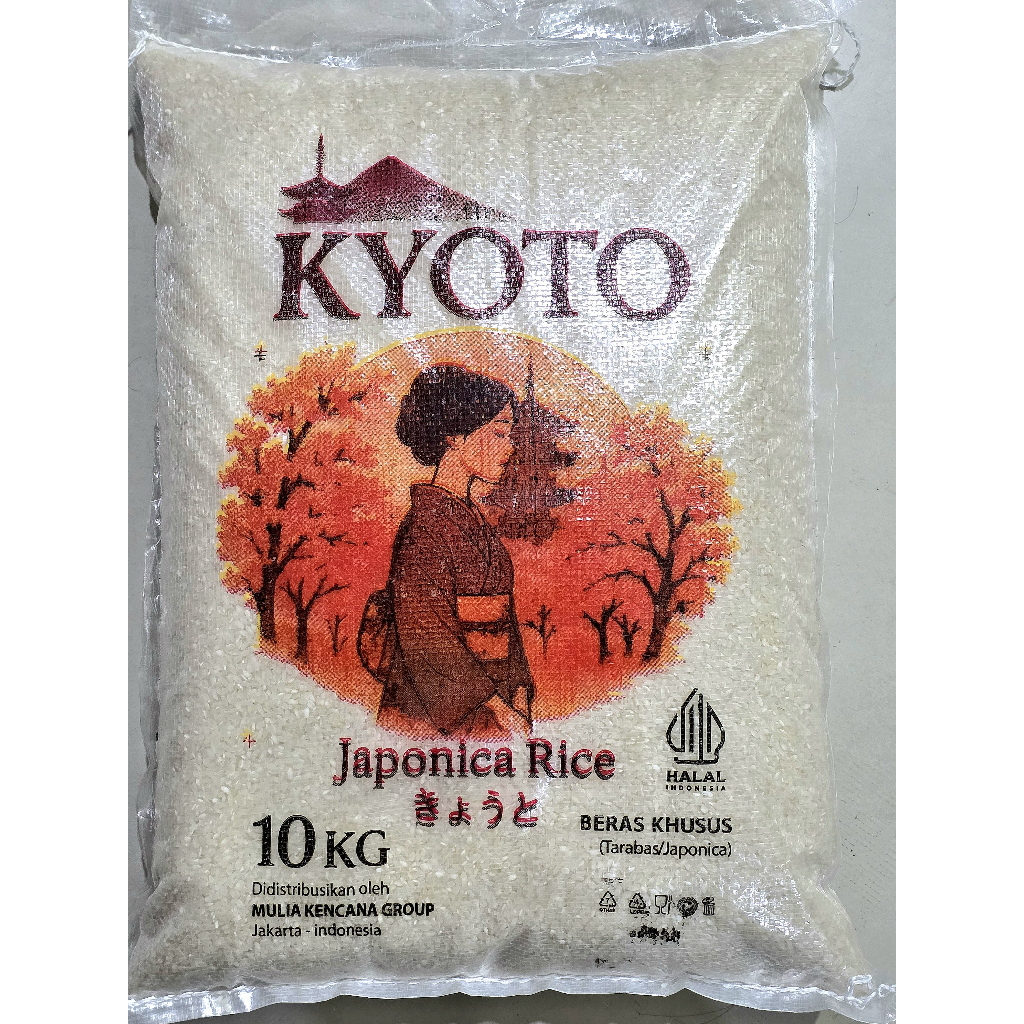 Jual BERAS KYOTO JAPONICA RICE 1 KG/ BERAS JEPANG KYOTO 1 KG HALAL ...