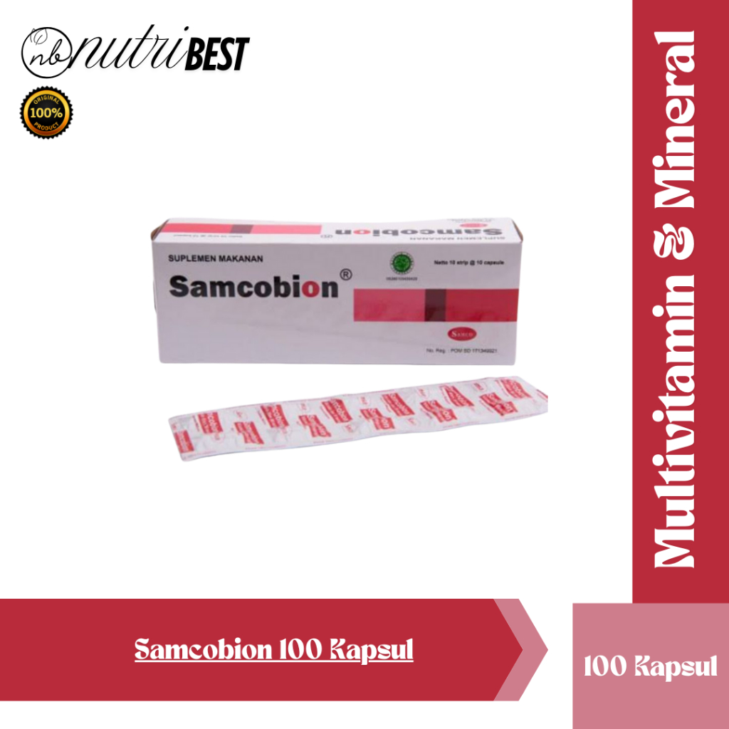 Jual Samcobion 100 Kapsul Samco | Shopee Indonesia