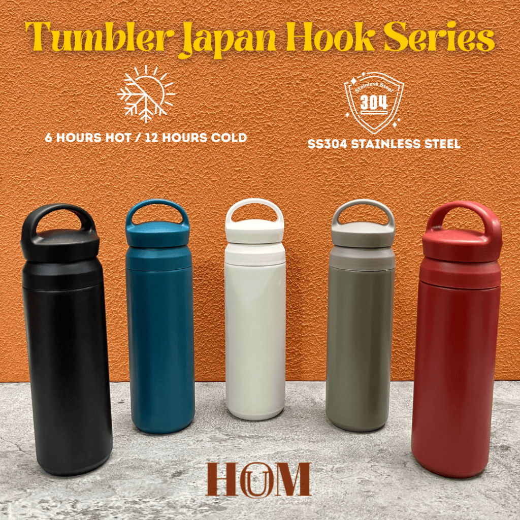 Jual Houm.id - Tumbler Japan Hook Series Botol Minum 500 ML Stainless ...