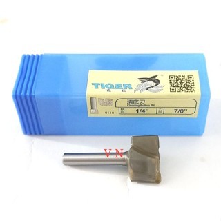 Jual Mata Router 22mm x 13mm As 1/4 Cleaning Bottom Bit/ Profil Router ...