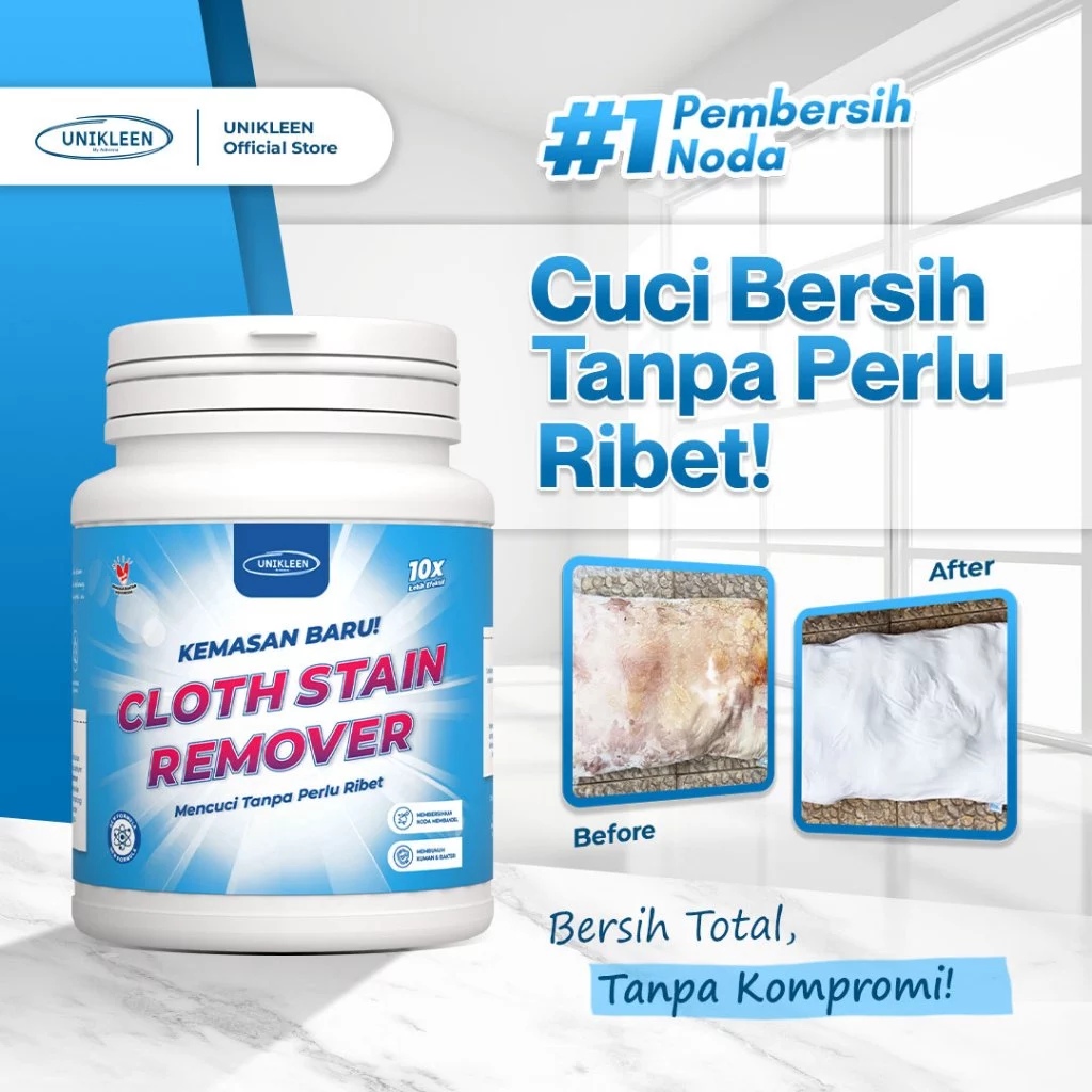 UNIKLEEN / pembersih pakaian / cloth stain remover / jamur pakain