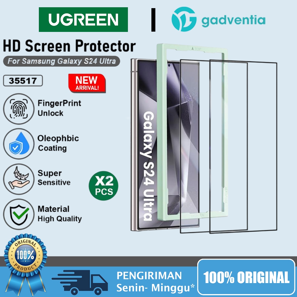 Jual UGREEN Premium Tempered Glass Pelindung Layar Samsung Galaxy S24 ...