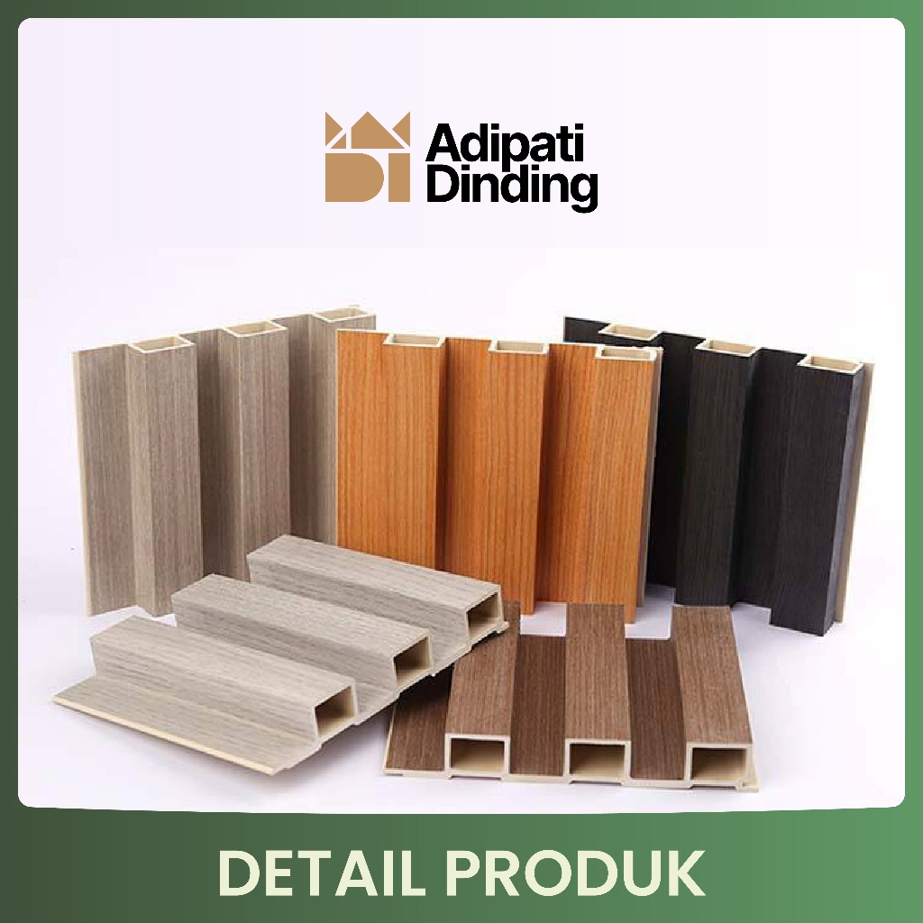 Jual Adipati Dinding – WPC Wall Panel Panjang 4 Meter | lebar 16 Cm | 3 ...