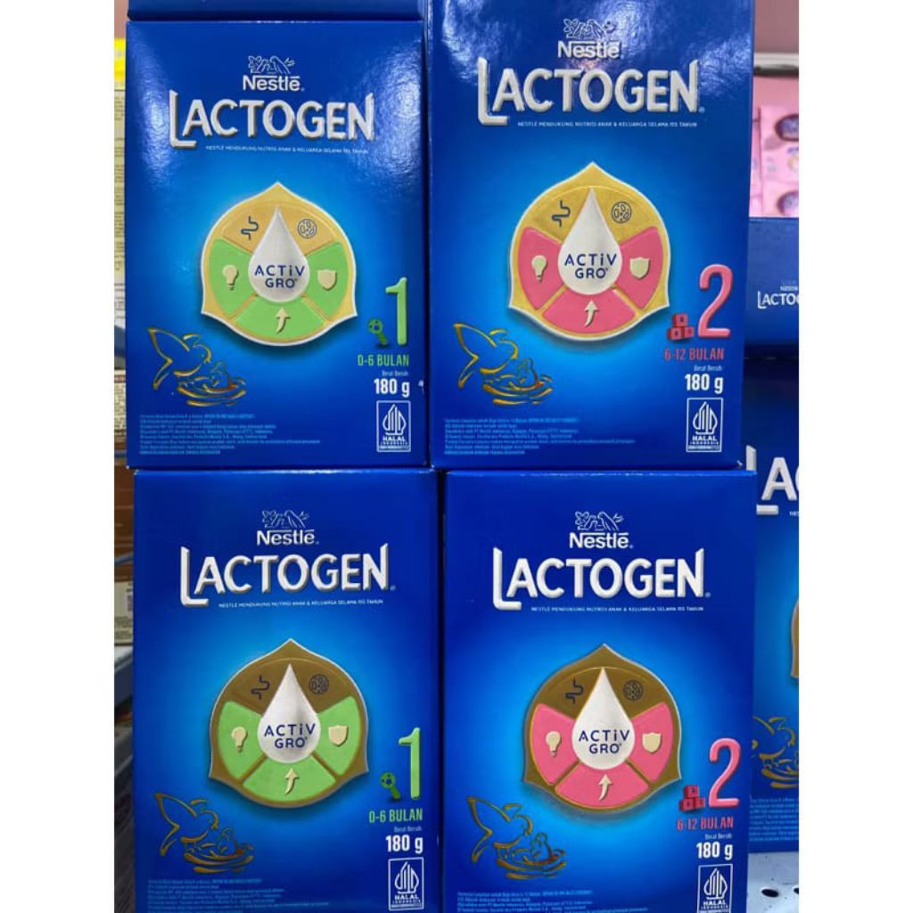 Jual Lactogen 1 & 2 180g | Shopee Indonesia