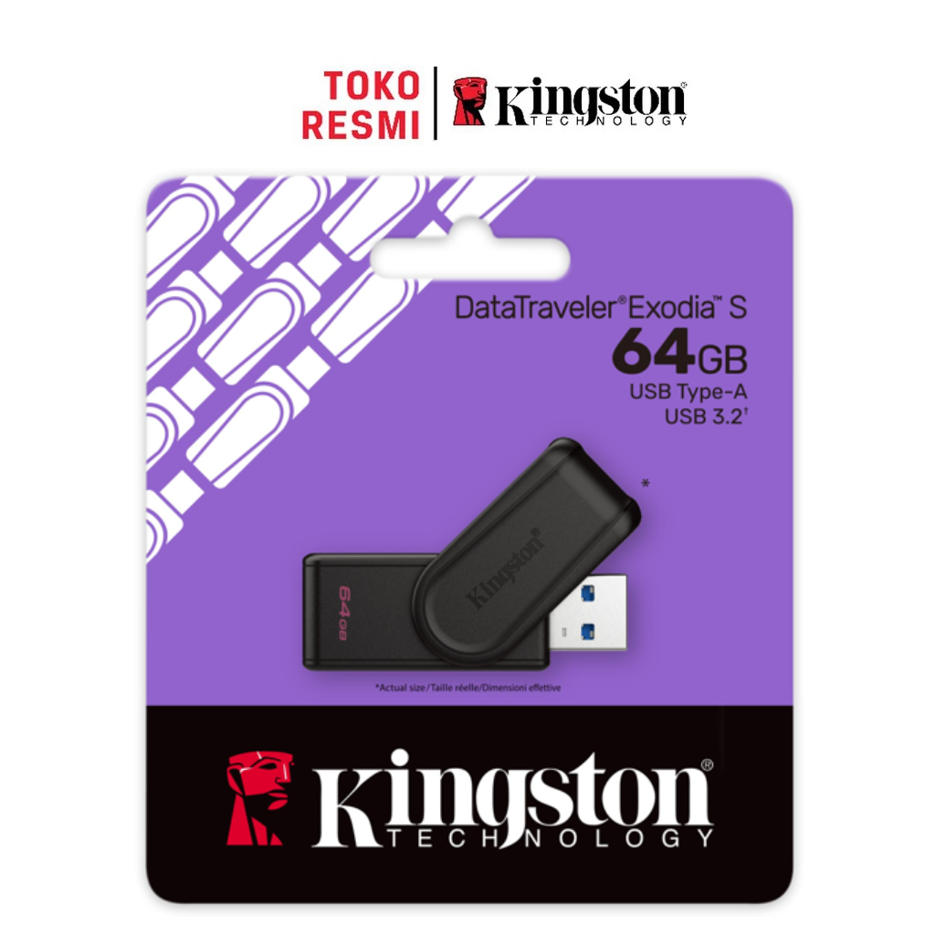 Kingston USB 3.2 DataTraveler Exodia S 64GB (DTXS/64GB)