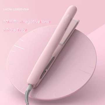 LivChic 2IN1 LS303 Catok Rambut Untuk Meluruskan Keriting Ringan Alat Pengeriting Rambut