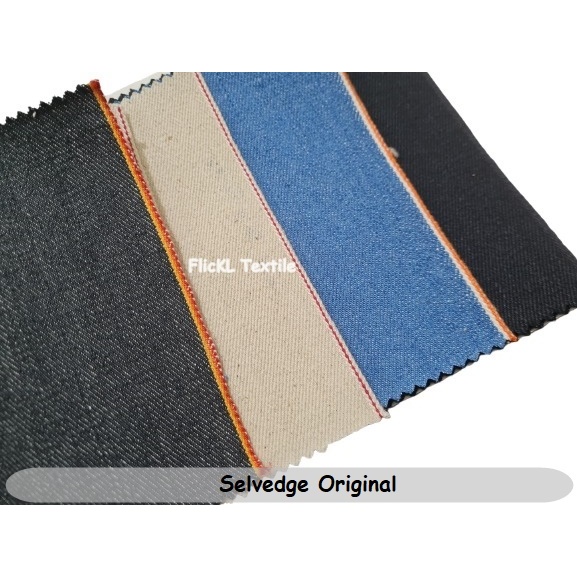 Jual Kain Selvedge Original Bahan Selvedge Jeans Bobber Selvedge - Main Image