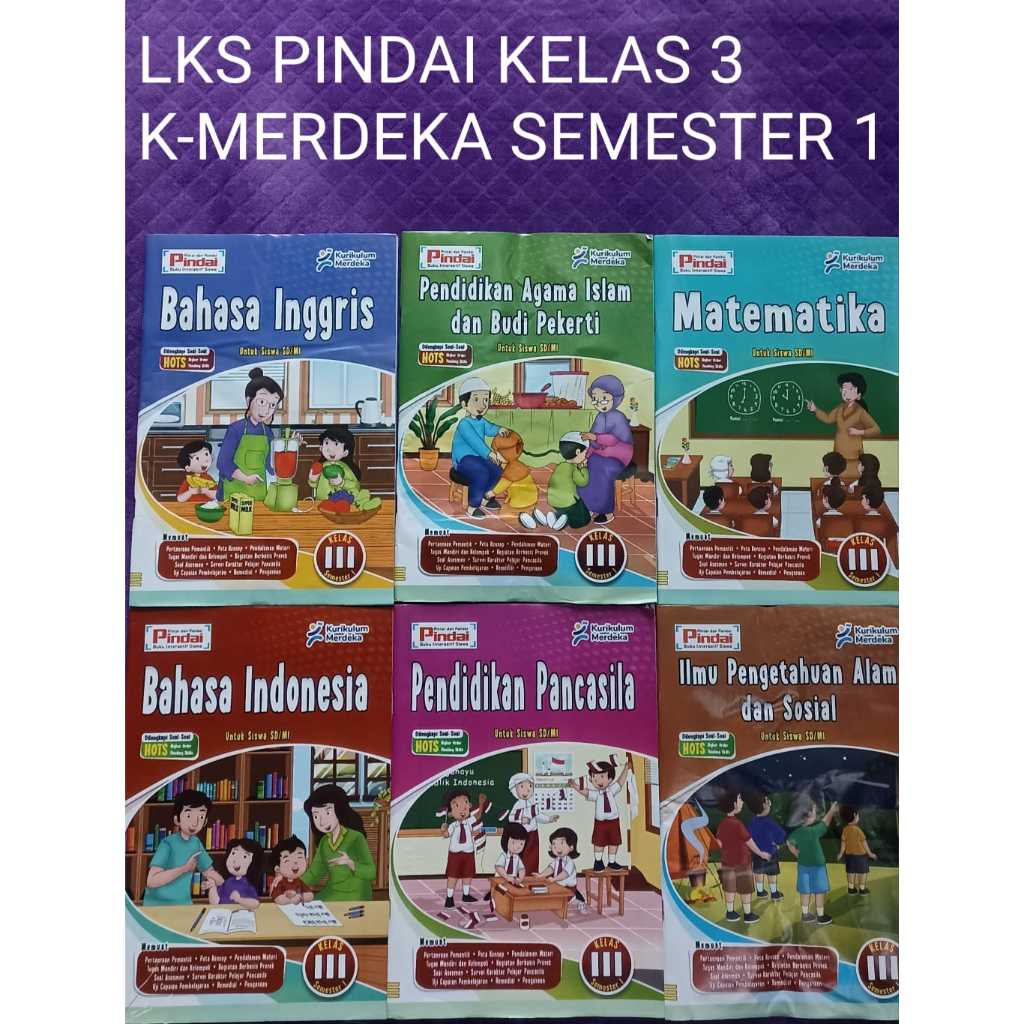 Jual LKS PINDAI KELAS 3 (SEMESTER 1) (K-MERDEKA)(LKS) | Shopee Indonesia