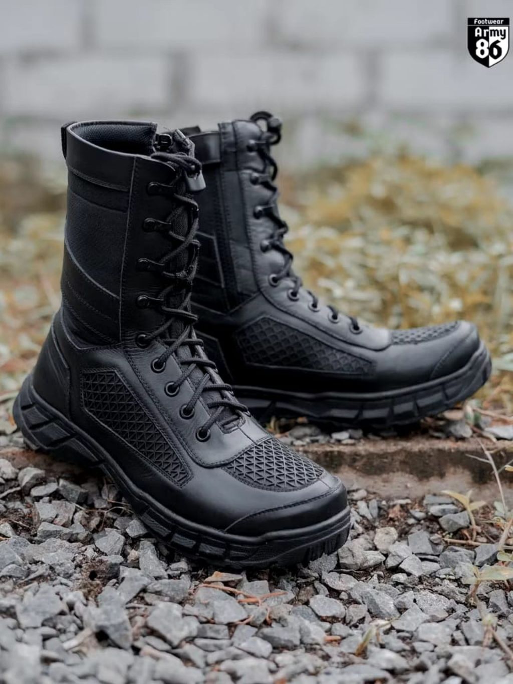 Jual Sepatu PDL Army 86 TNI POLRI - RAIDERS | Shopee Indonesia