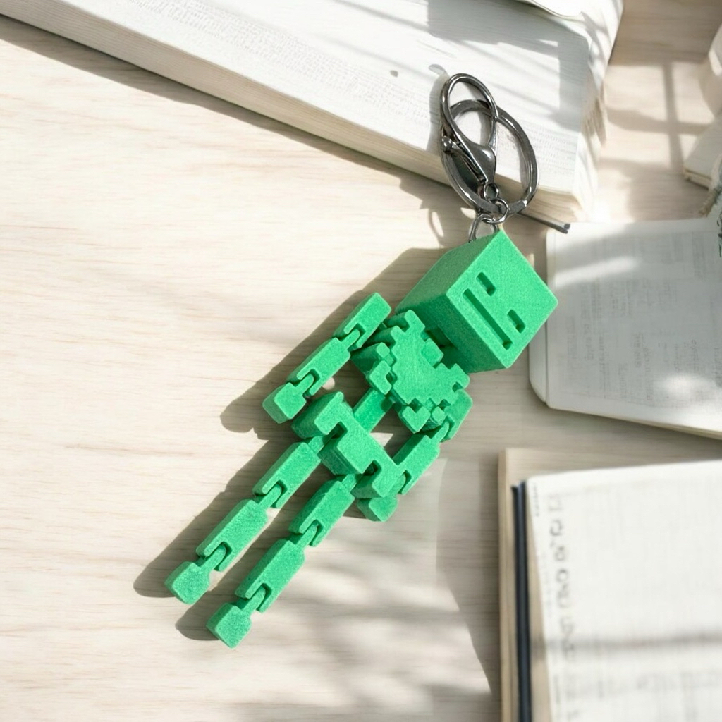 Jual Minecraft Skeleton Keychain | Flexi Minecraft Skeleton ...